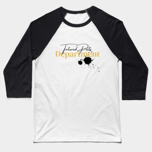 Tortured Poet Gold Baseball T-Shirt